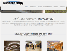 Tablet Screenshot of napinanestropy.com